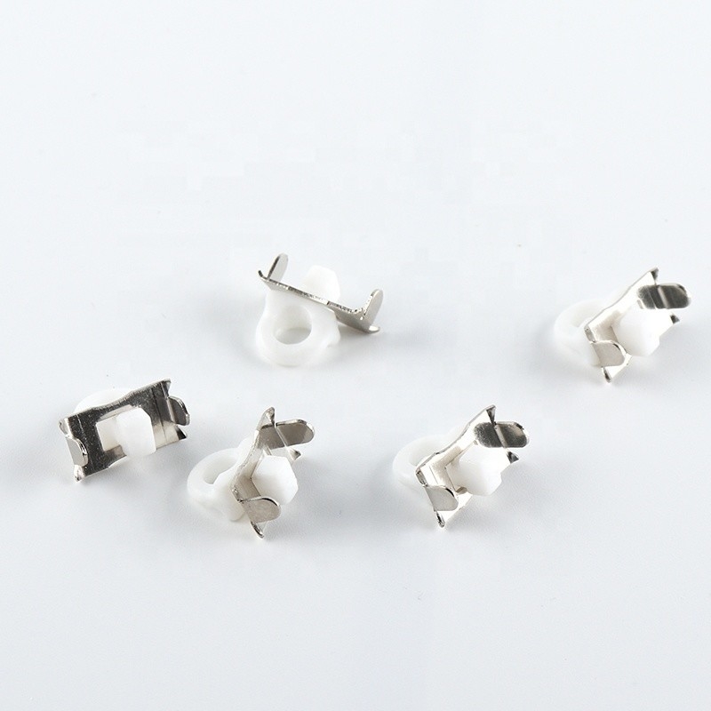 Classic Design Style Curtain Track Set Device Plastic Stopper Slider Block for Bubble Tea